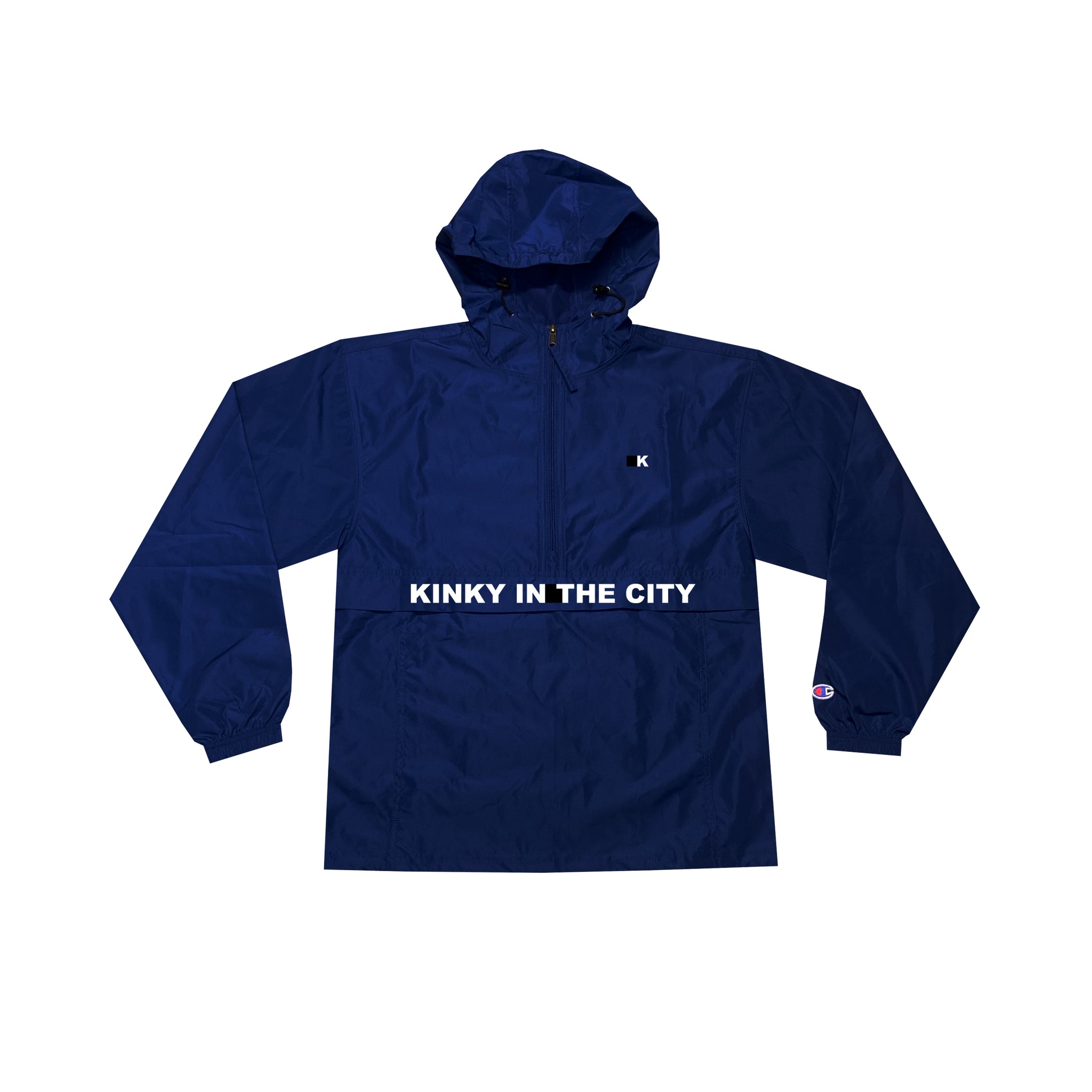 Navy Kinky Champion Windbreaker