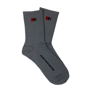 Gray "Made For Everyone" Socks