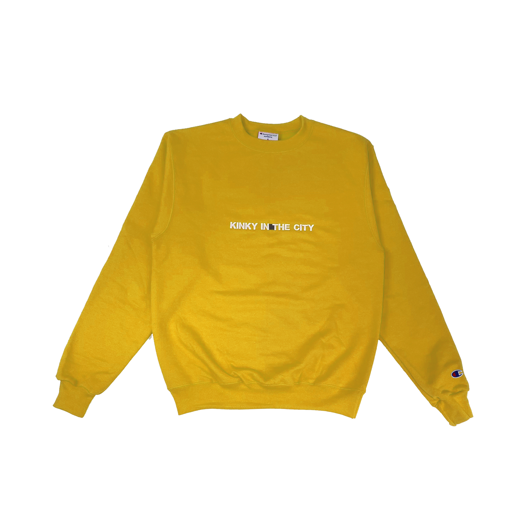 Yellow Kinky Champion Eco Crewneck